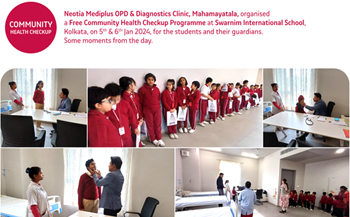 Free Health Checkup Programme at Swarnim International School