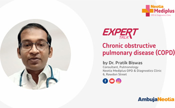 Dr. Pratik Biswas speaks on Chronic obstructive pulmonary disease COPD