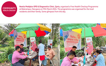 NMDC Garia Free Medical Camp at Balarampur, Narupara