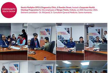 NMDC 6RS - Corporate Health Checkup at Berger Paints