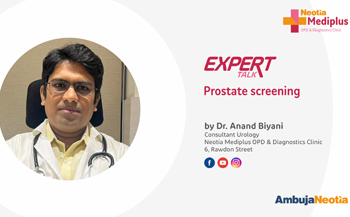 Dr. Anand Biyani speaks on Prostate screening