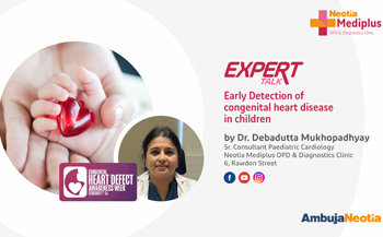 Dr. Debadutta Mukhopadhyay speaks on Early Detection of congenital heart disease in children