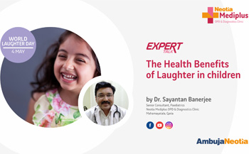 Dr. Sayantan Banerjee speaks on The Health Benefits of Laughter in children