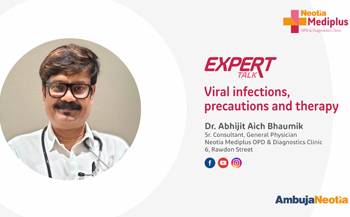 Dr. Abhijit Aich Bhaumik speaks on viral infections, precautions and therapy