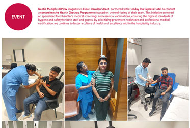 NMDC6RS - Health Checkup Programme at Holiday Inn Express Hotel