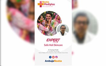 Dr. Soumya Panda speaks on Safe Holi Skincare