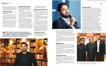 Marwar India Magazine featuring our Joint Managing Director, Parthiv Neotia, on its cover