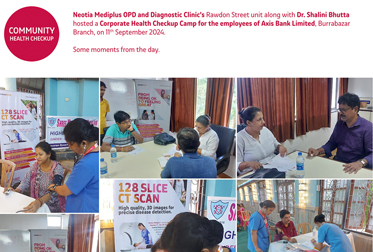 NMDC 6RS - Corporate Health Checkup Camp of Axis Bank Limited