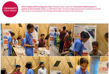 NMDC 6RS - Community Healthcheckup Programme at Flora Fountain