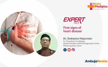 Dr. Debdatta Majumdar speaks on First signs of heart disease