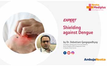 Dr. Debottam Gangopadhyay speaks Shielding against Dengue