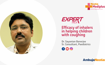 Dr. Sayantan Banerjee speaks on Efficacy of inhalers in helping children with coughing